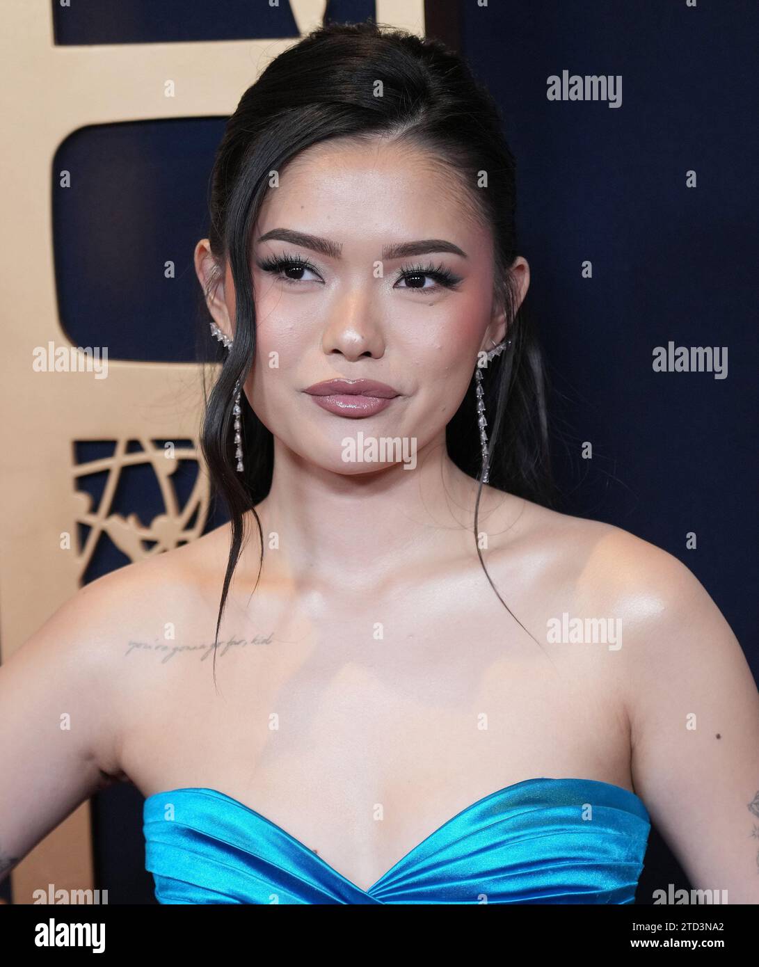 Lisa Yamada kommt bei den 50. Jährlichen Daytime Emmy Awards, die am Freitag, den 15. Dezember 2023 im Westin Bonaventure Hotel in Los Angeles, KALIFORNIEN, stattfinden. (Foto: Sthanlee B. Mirador/SIPA USA) Stockfoto