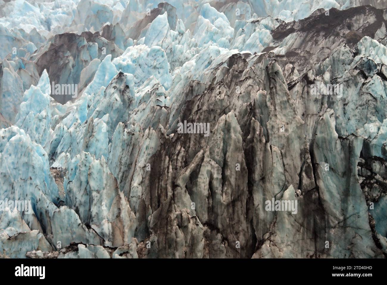 Glacier Tongue, Columbia Glacier, Prince William Sound, Alaska Stockfoto