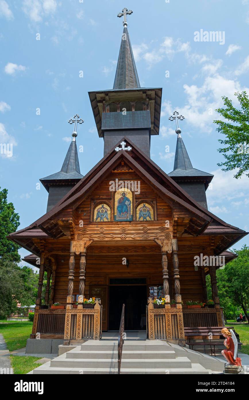 Griechisch-katholische Kirche, Abstieg des Heiligen Geistes, Baile Felix, Bad Felix, Felixfuerdo, Bihor, Kreisch Region, Rumänien Stockfoto