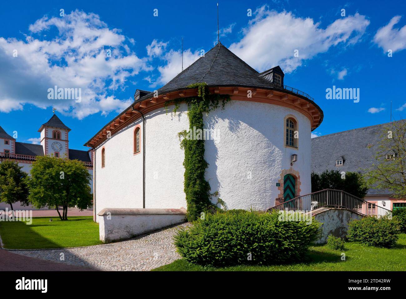 Schloss Augustusburg, Brunnenhaus Stockfoto