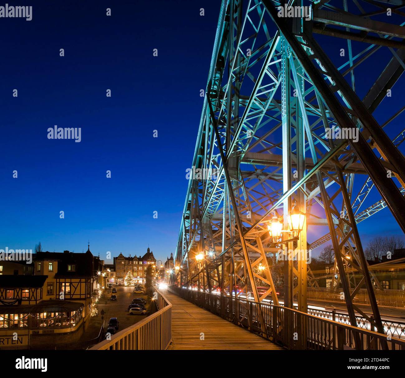 Blaues Wunder Stockfoto