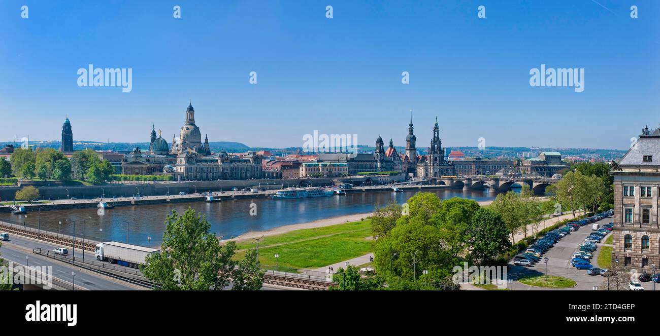 Dresden Scherenschnitt Stockfoto