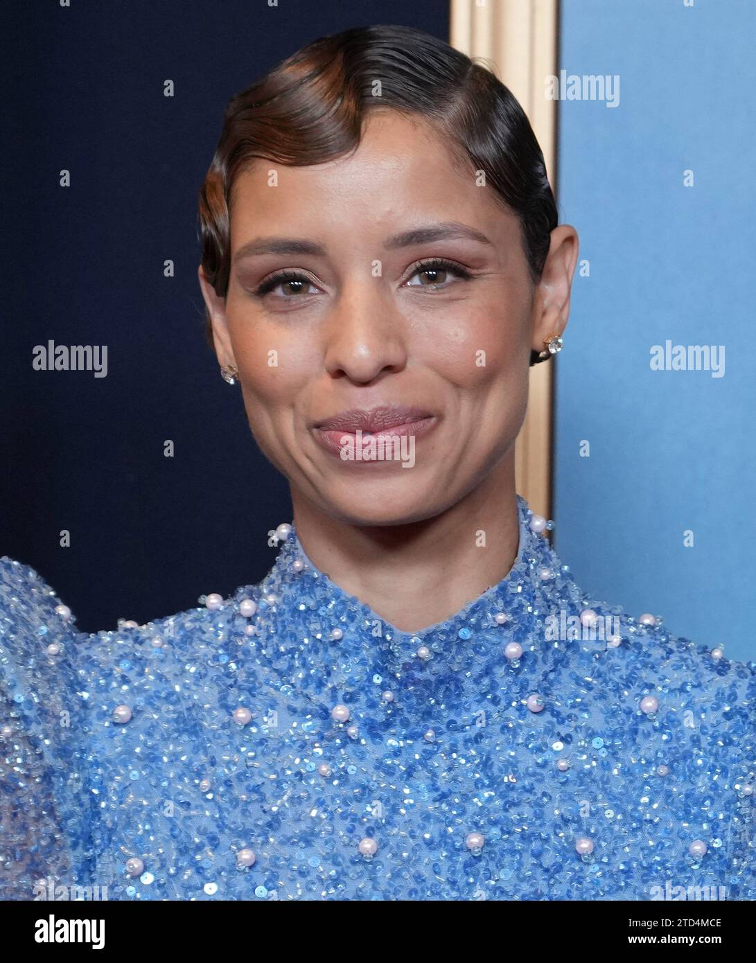 Brytni Sarpy kommt bei den 50. Jährlichen Daytime Emmy Awards, die am Freitag, den 15. Dezember 2023, im Westin Bonaventure Hotel in Los Angeles, KALIFORNIEN, stattfinden. (Foto: Sthanlee B. Mirador/SIPA USA) Stockfoto