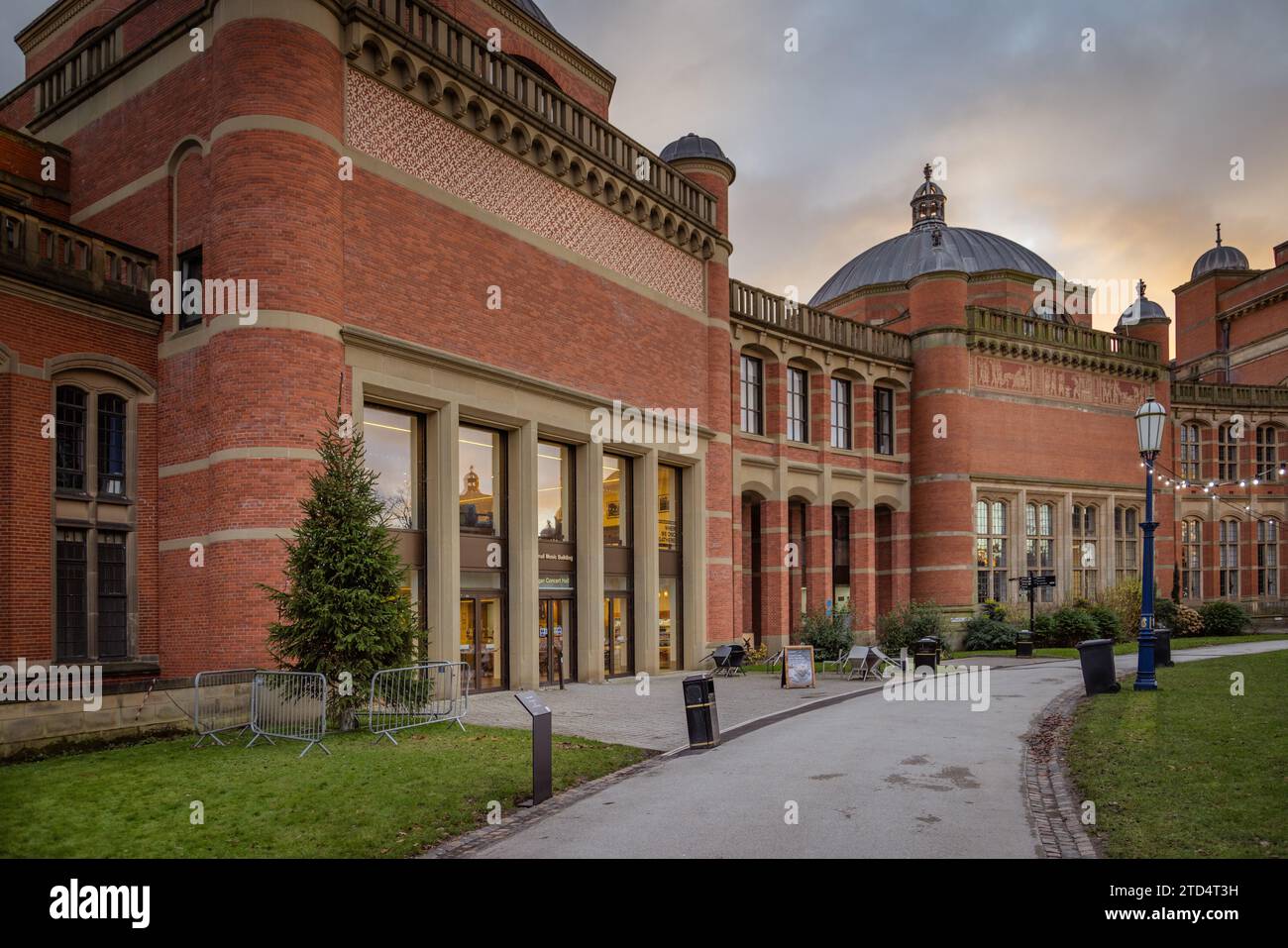 Das Bramall Music Building an der University of Birmingham. Stockfoto