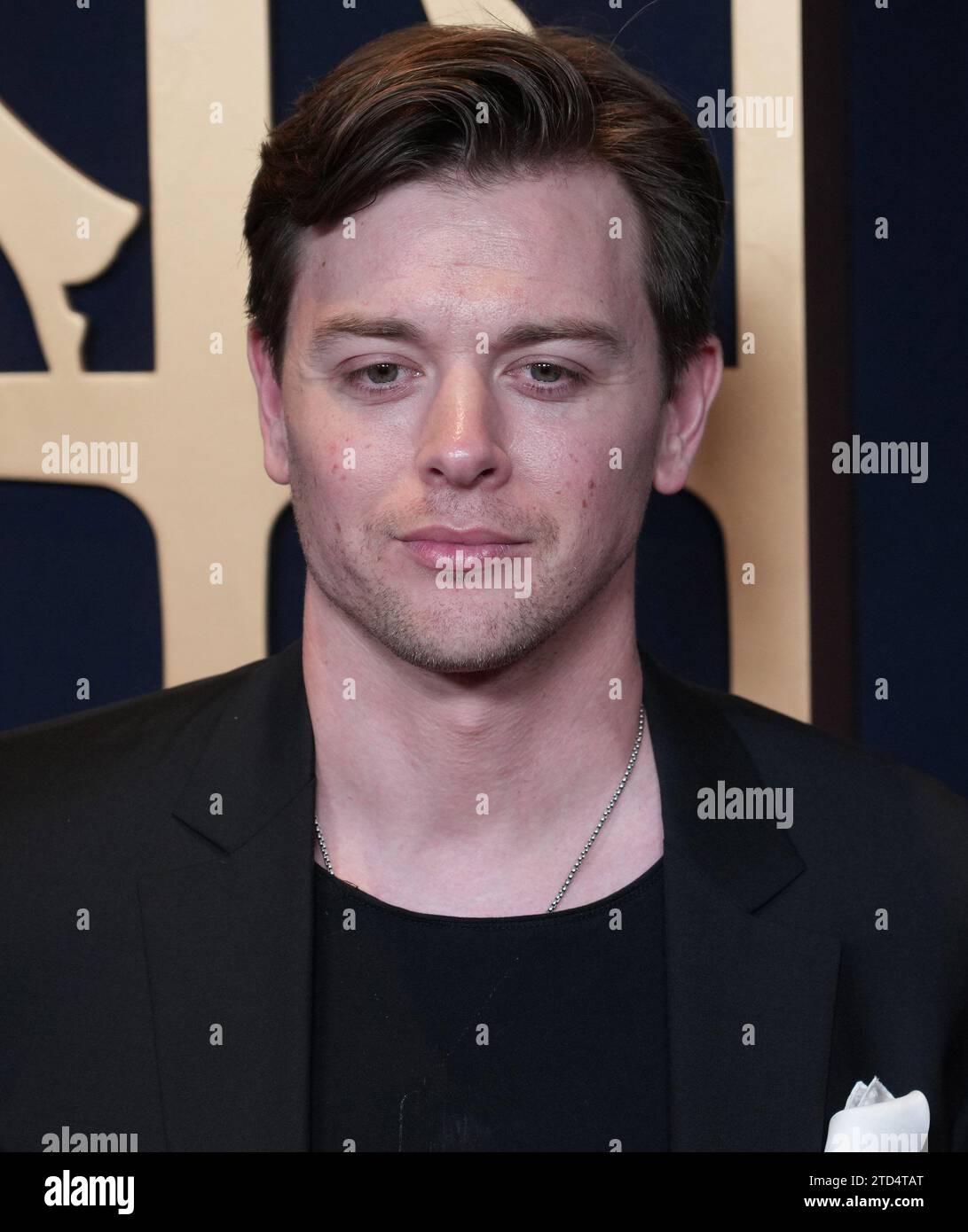 Chad Duell kommt bei den 50. Jährlichen Daytime Emmy Awards, die am Freitag, den 15. Dezember 2023 im Westin Bonaventure Hotel in Los Angeles, KALIFORNIEN, stattfinden. (Foto: Sthanlee B. Mirador/SIPA USA) Stockfoto