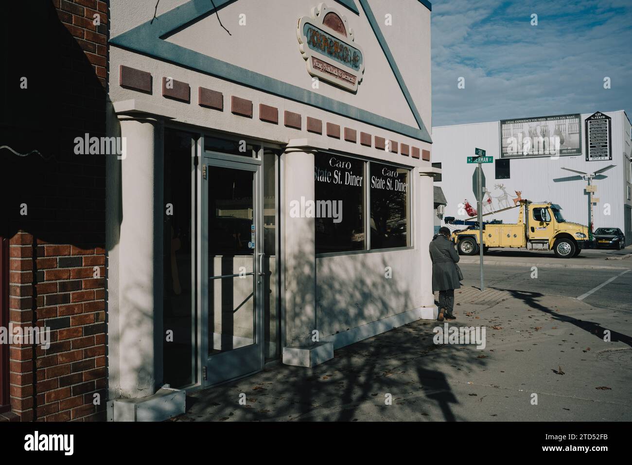 State Street Diner in Caro Michigan USA Stockfoto
