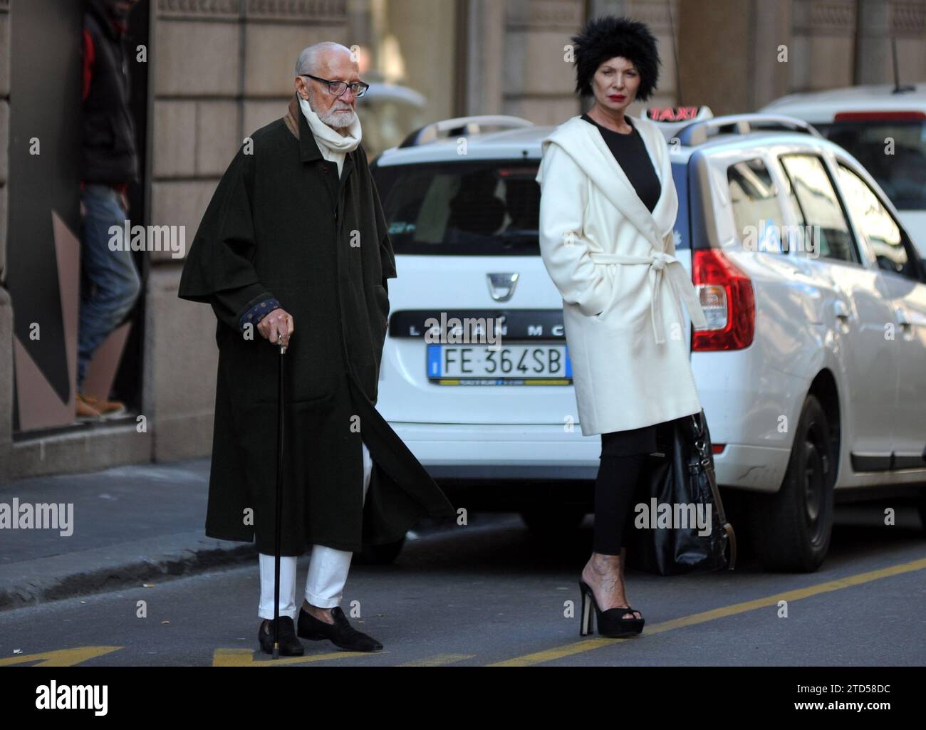 Mailand, 16122023 Lorenzo Riva der berühmte Stylist starb heute im