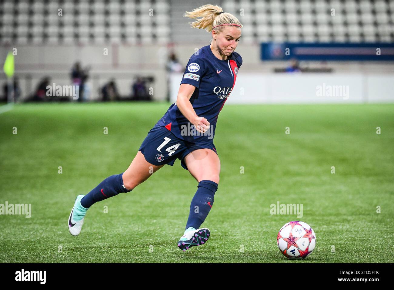 Jackie GROENEN von PSG während des Fußballspiels der Gruppe C zwischen Paris Saint-Germain und Bayern München am 23. November 2023 im Jean-Bouin-Stadion in Paris, Frankreich - Foto Matthieu Mirville / DPPI Stockfoto