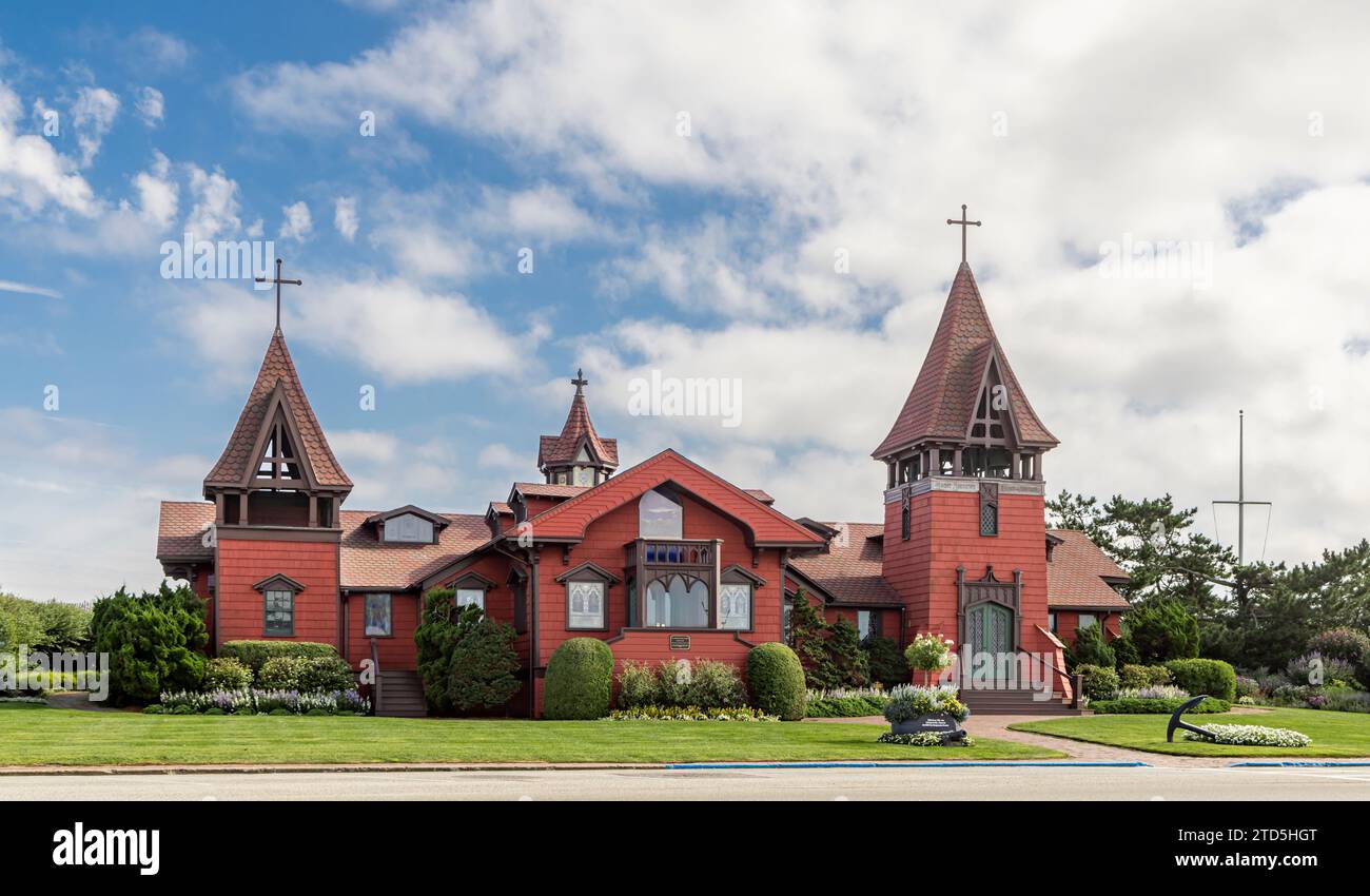 Außenansicht der St. andrew's Dünenkirche Stockfoto