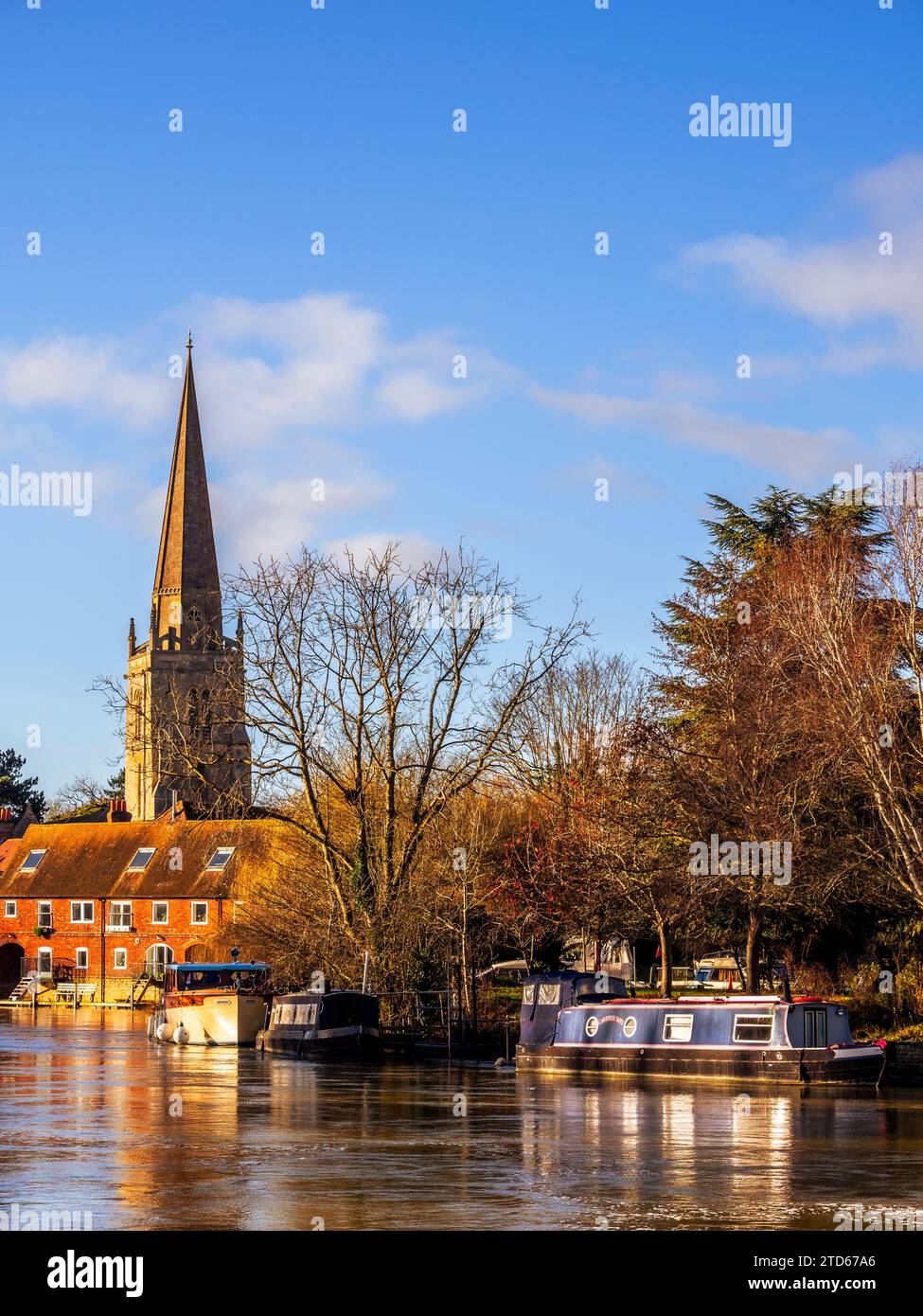 St. Helens Church, Themse, Abingdon-on-Thames, Oxfordshire, England, GROSSBRITANNIEN, GB. Stockfoto