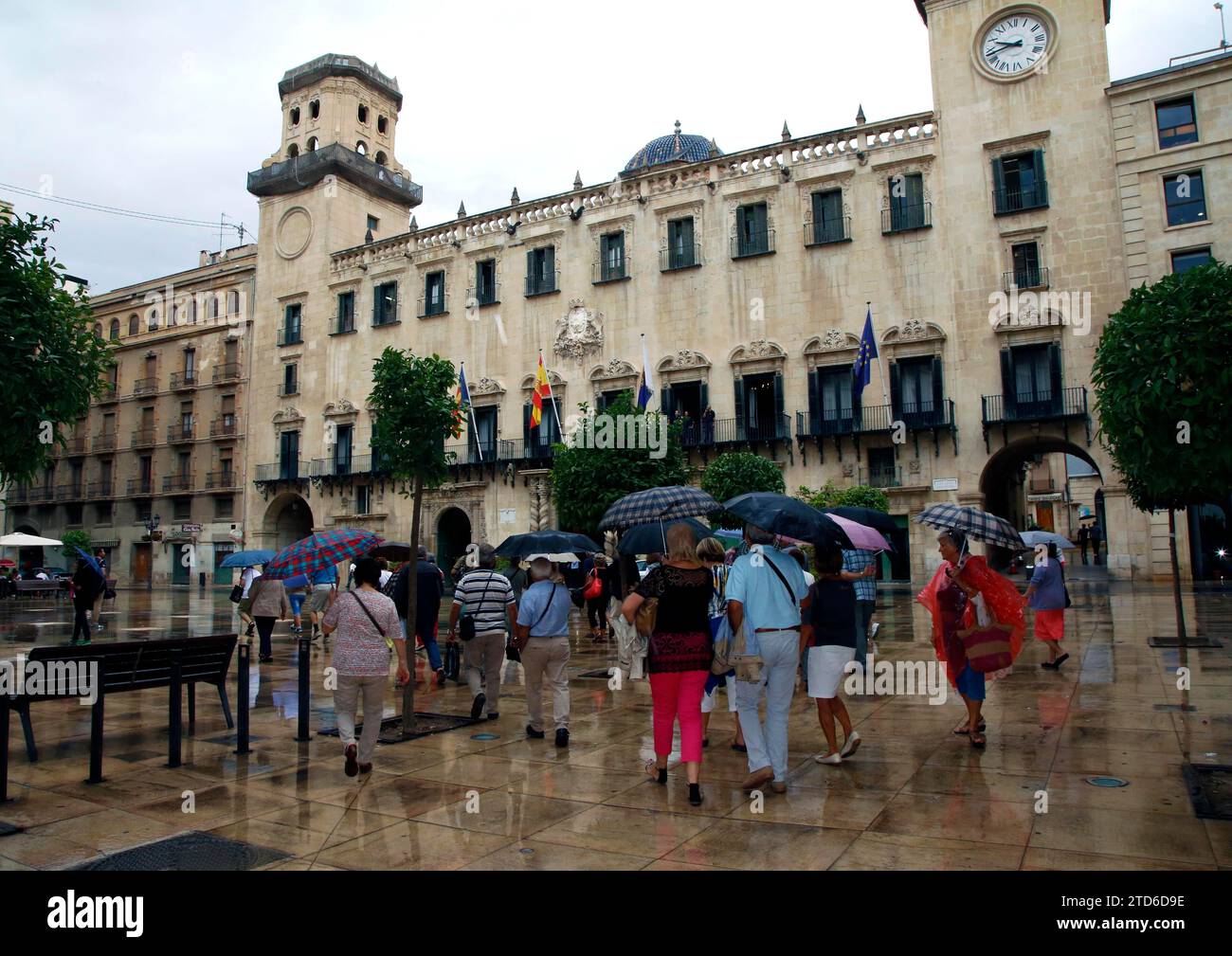 Alicante 09/22/2014 die ersten Regenfälle kommen in Alicante Foto: Juan Carlos Soler archdc. Quelle: Album / Archivo ABC / Juan Carlos Soler Stockfoto