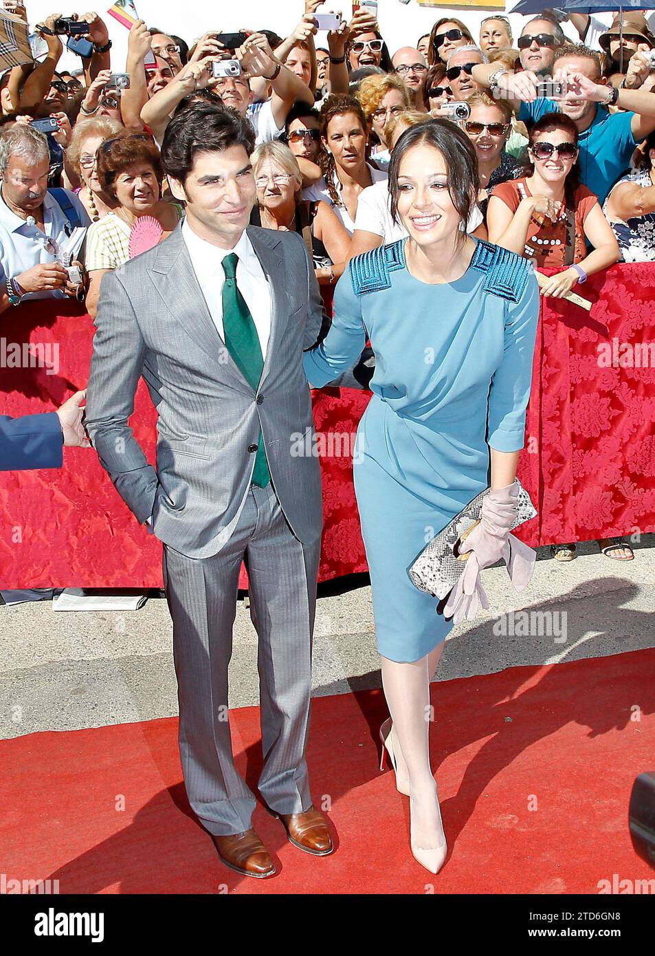 10/04/2011. Sevilla. 5.10.11. Hochzeit der Herzogin von Alba mit Alfonso zehn im Dueñas-Palast. Foto: JMSerrano. Archsev. Quelle: Album / Archivo ABC / Juan Manuel Serrano Becerra Stockfoto