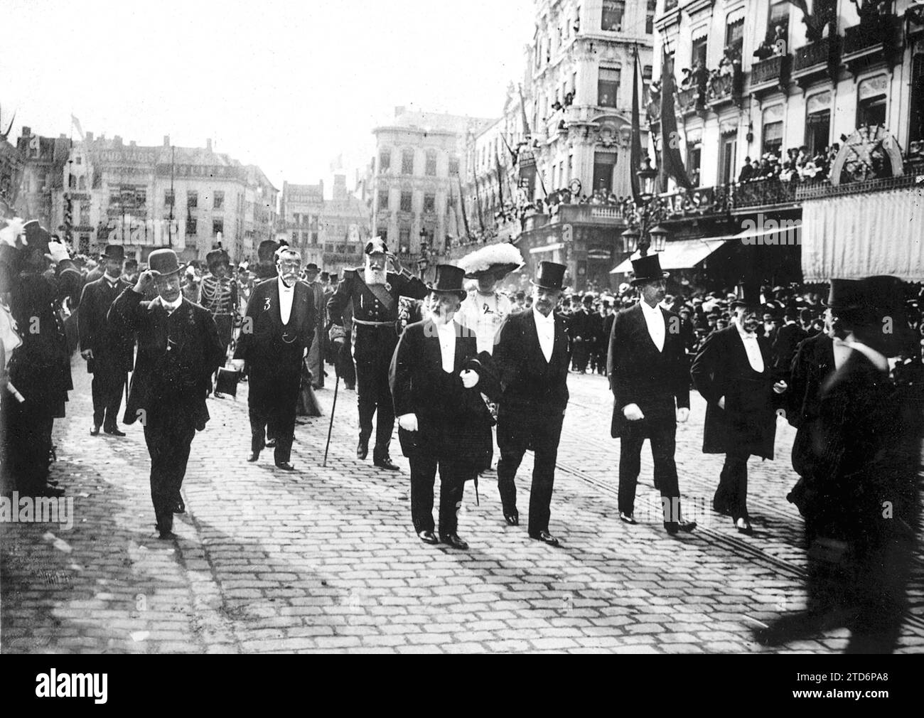 06/15/1909. Antwerpen, die belgischen Kolonialfeste. Die ...
