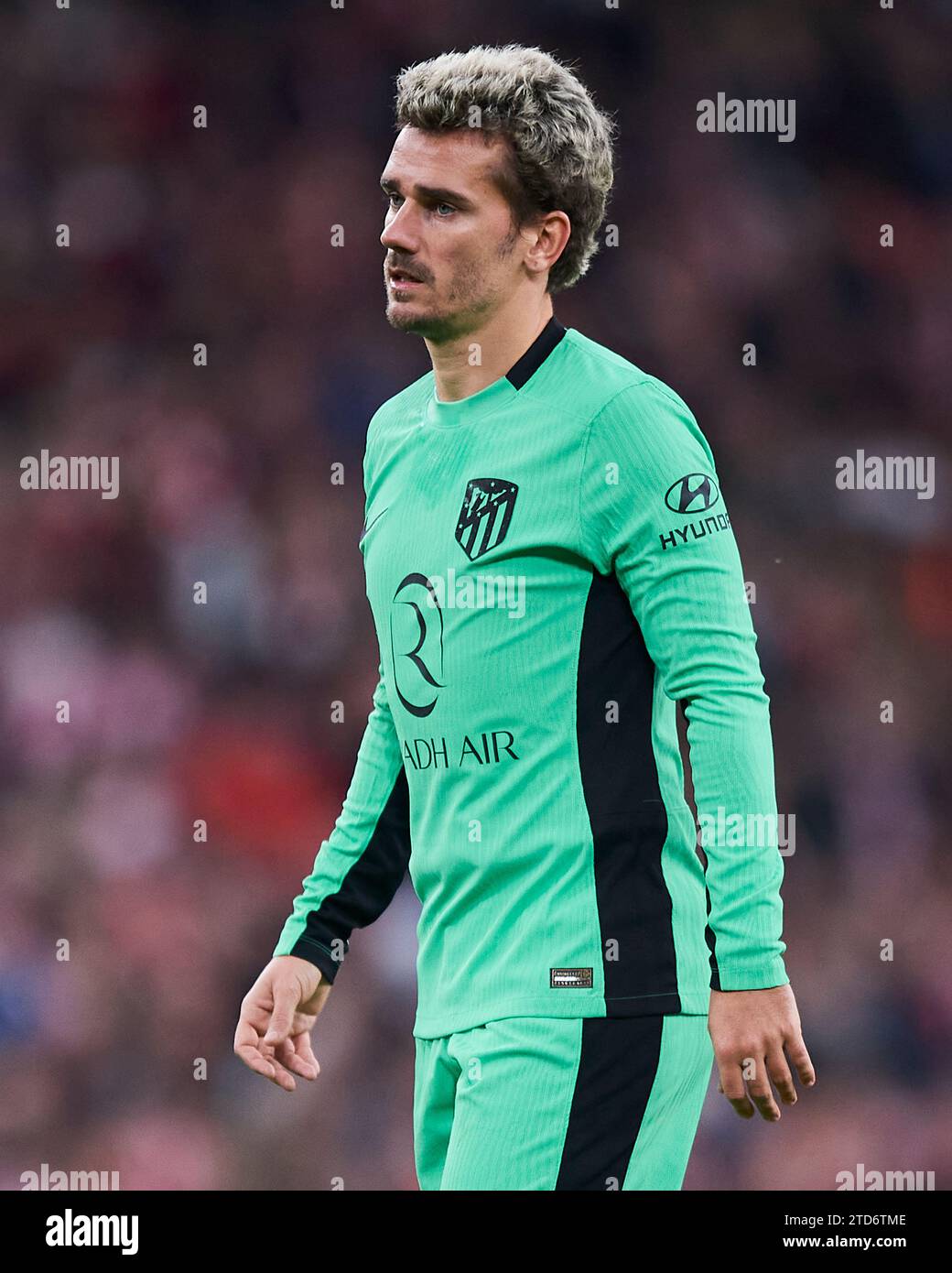 Bilbao, Vizcaya, Spanien. Dezember 2023. Antoine Griezmann von Atletico de Madrid während des LaLiga EA Sports Matches zwischen Athletic Club und Atletic Stockfoto