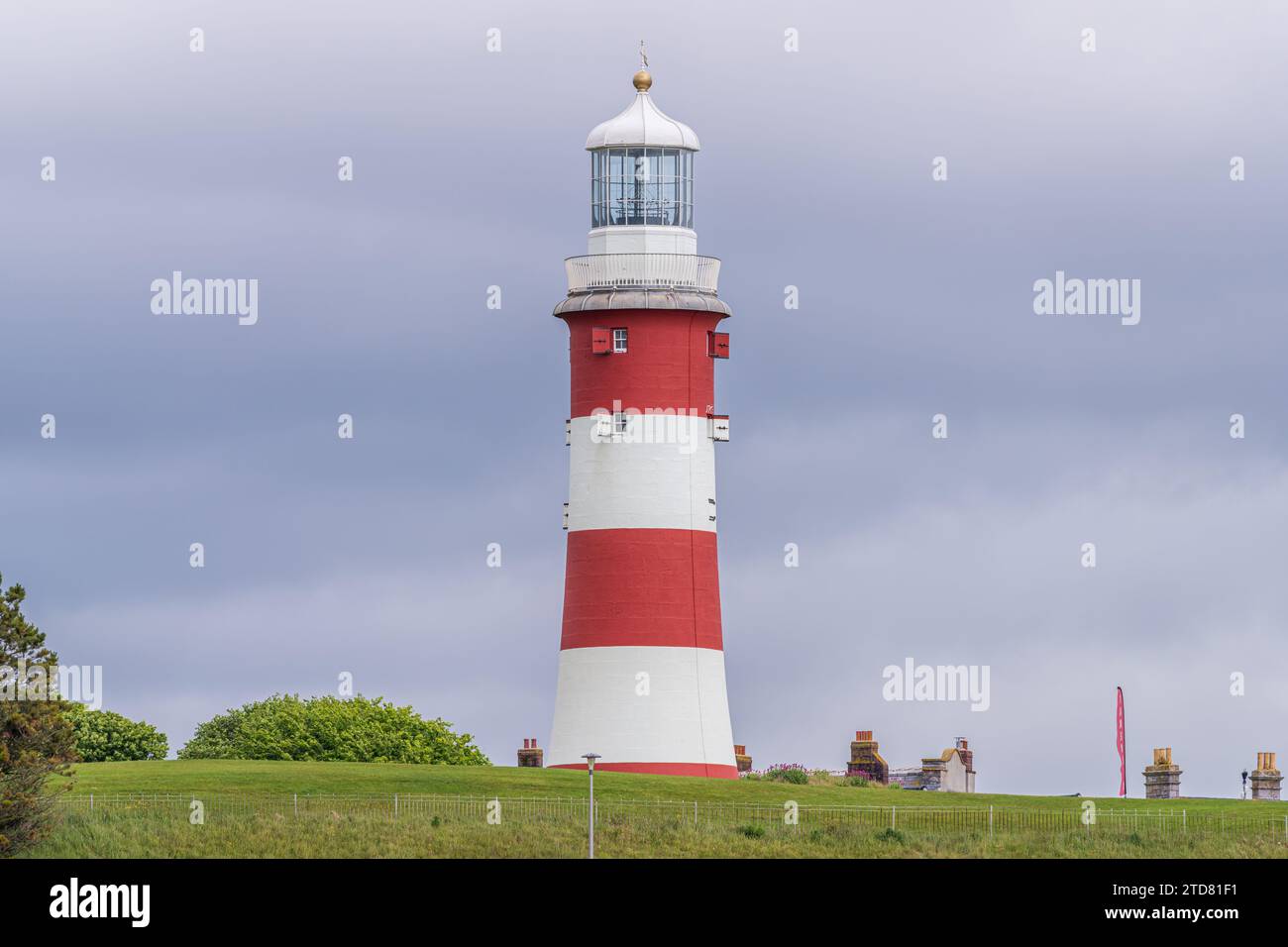 Smeaton's Tower in Plymouth, Devon, England, Großbritannien Stockfoto