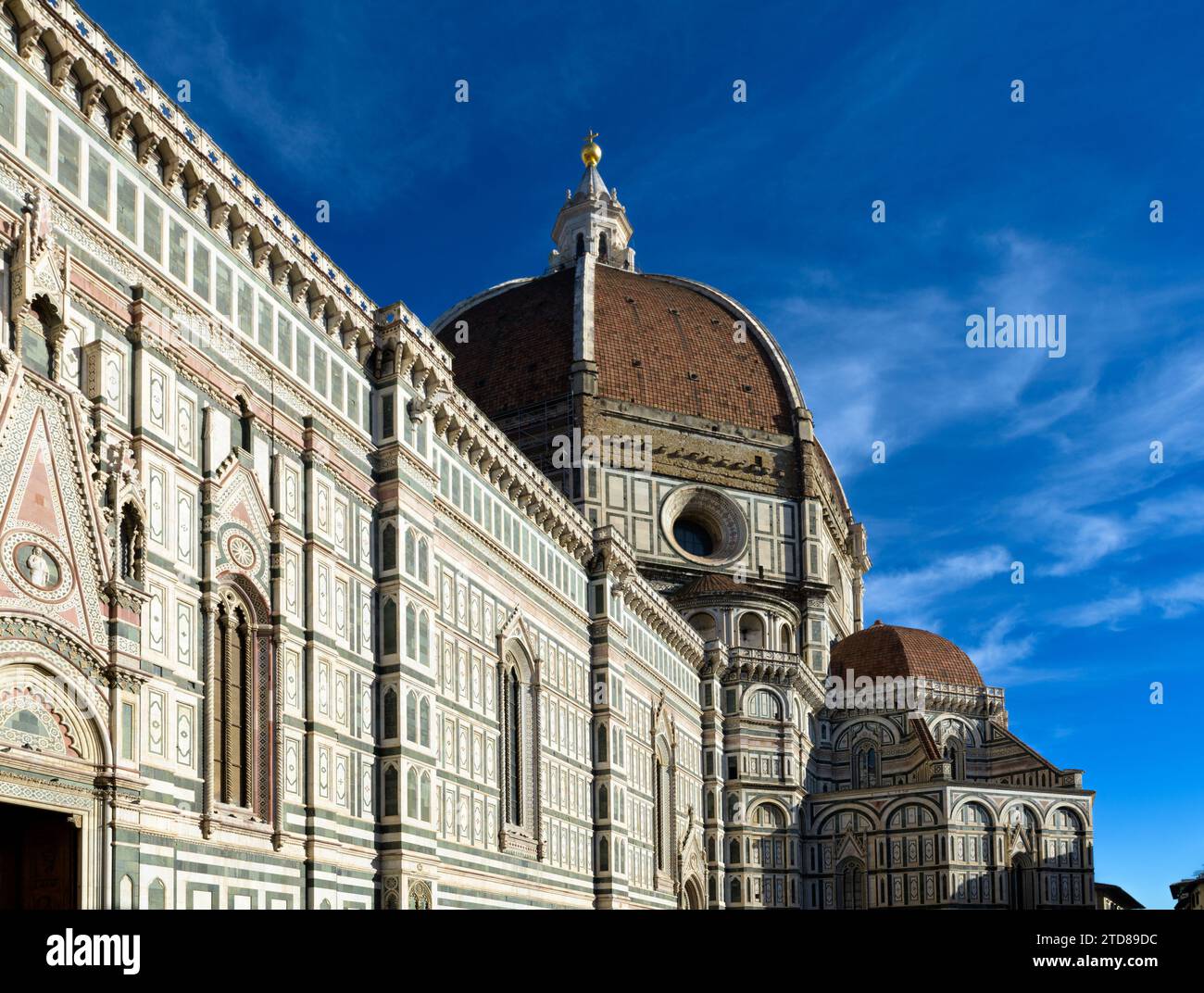 Dom von Florenz - Kathedrale Santa Maria del Fiore. Florenz, Toskana, Italien Stockfoto