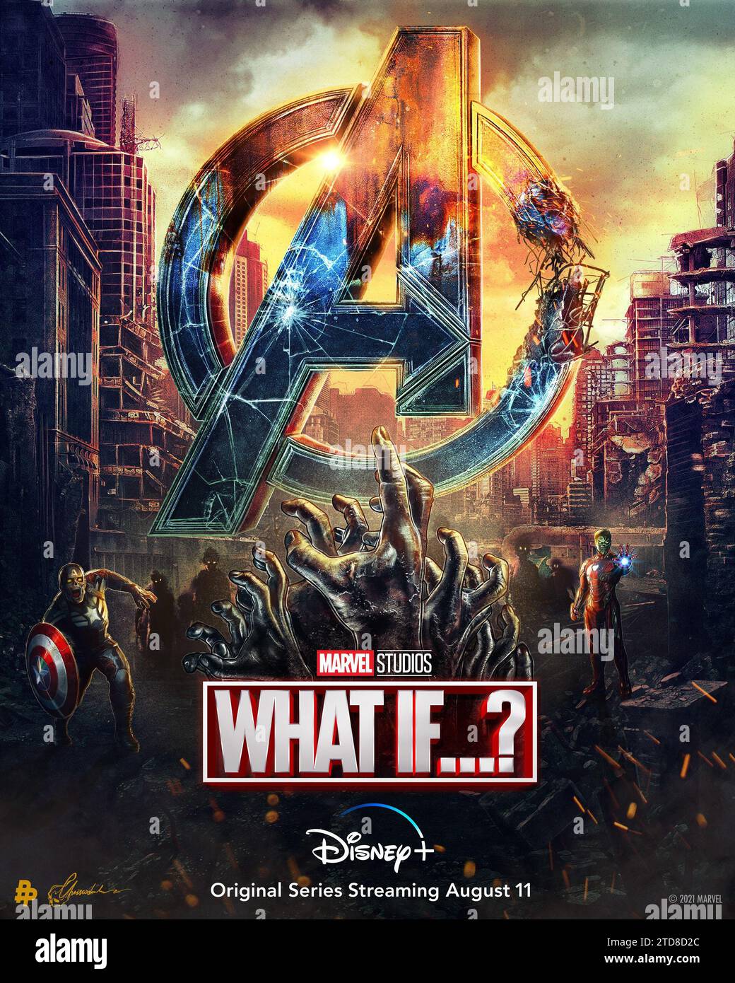 Was Ist, Wenn...? Poster Stockfoto