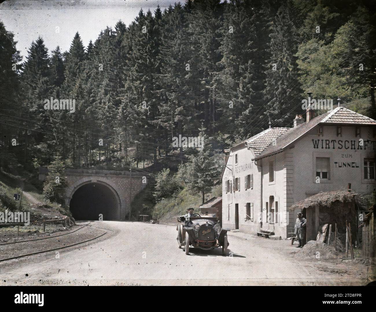 Col de Bussang, Oberrhein, Elsass, Frankreich Col de Bussang ...