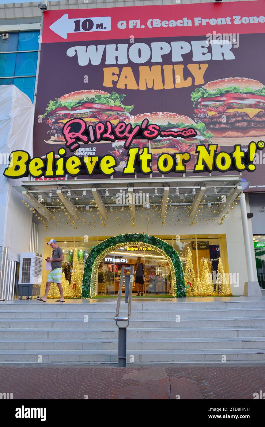 Ripleys Glauben Es Oder Nicht Shopping Mall Beach Road Pattaya Thailand Stockfoto