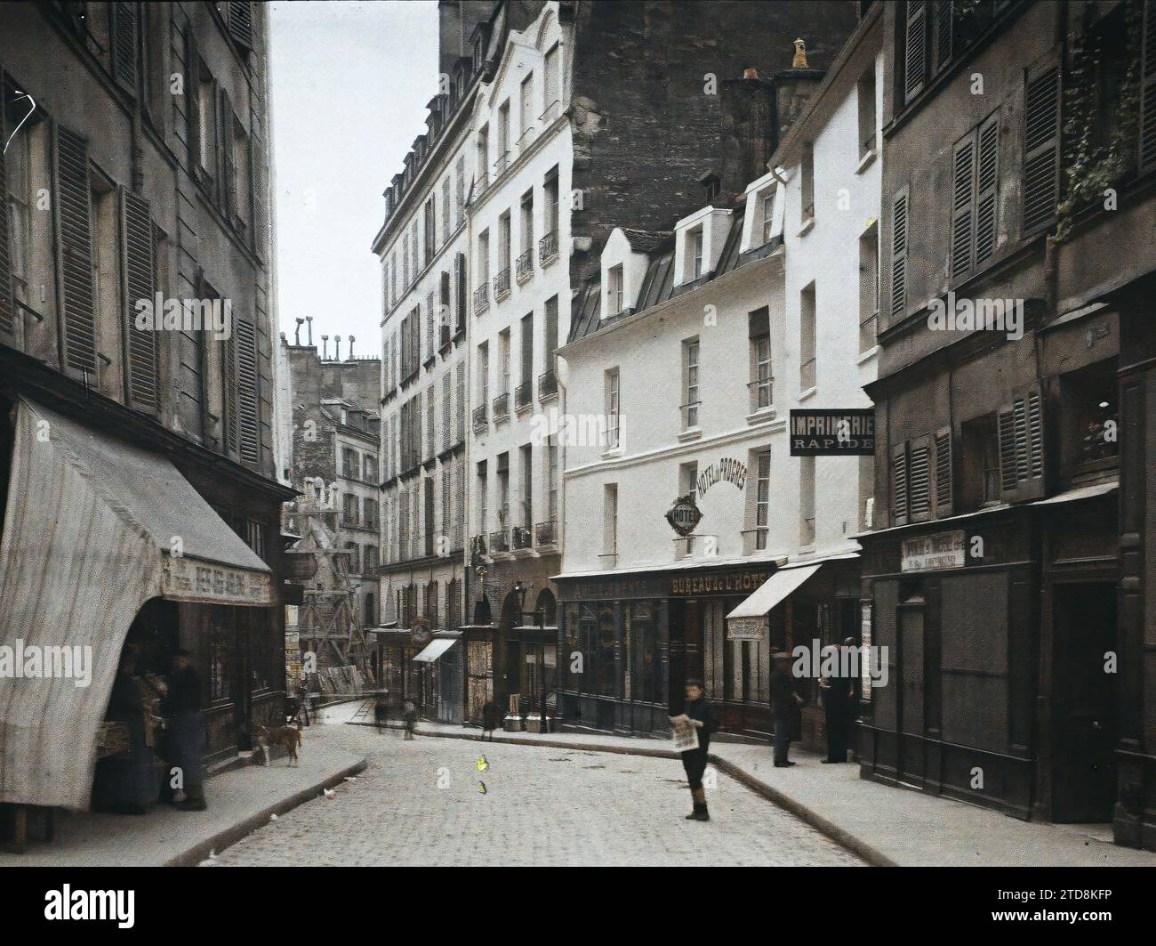 Paris (VE arr.), France Rue des Fossés Saint-Jacques ...