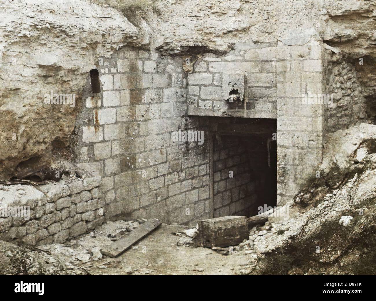 Calvary of the AngeGardien, Umgebung von Laffaux, Aisne, Frankreich