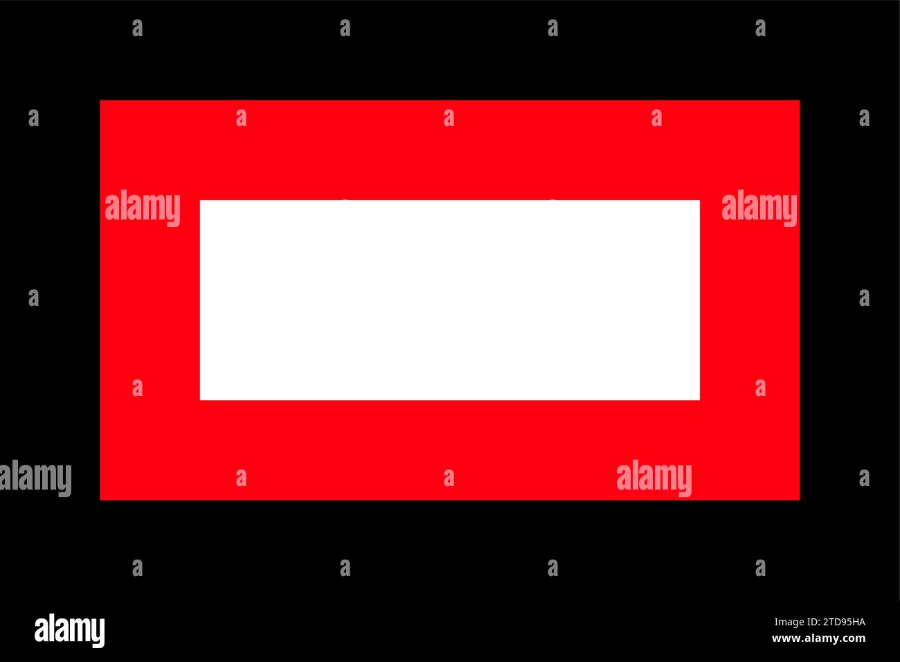 Flagge von Rehoboth-Basterland Stock Vektor