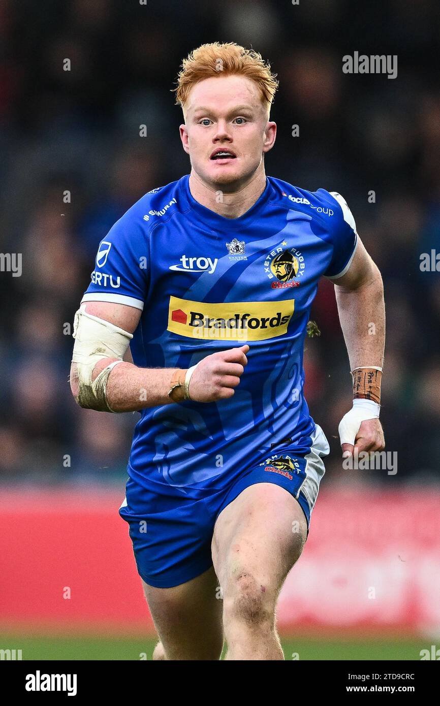 Ben Hammersley von Exeter Chiefs während des Investec Champions Cup Matches Exeter Chiefs vs