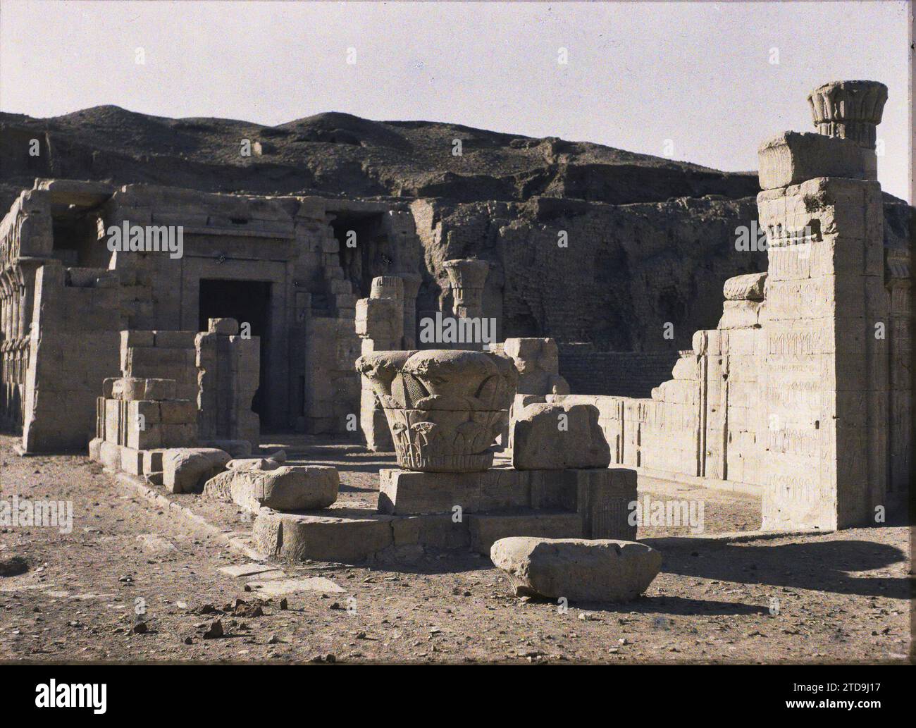Edfu, Ägypten, Afrika Mammisi gewidmet Harsomtous auf dem Platz des