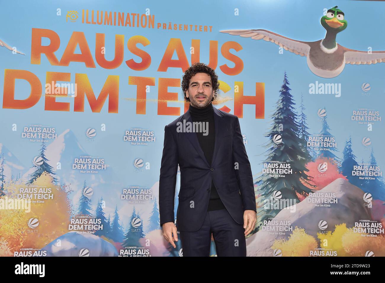 Deutschlandpremiere von RAUS aus dem TEICH Elyas MÕBarek Ankunft