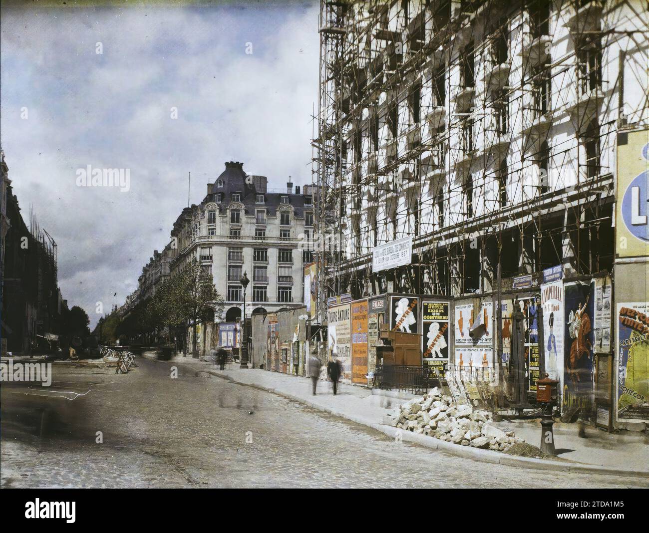 Boulevard haussmann richtung Fotos und Bildmaterial in hoher