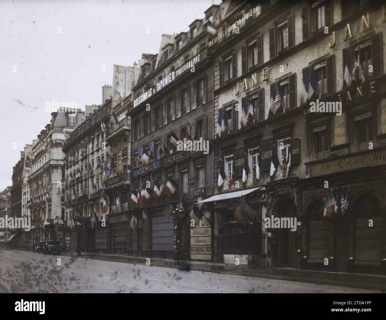 Frankreich dekorationen rue de la paix Fotos und Bildmaterial in