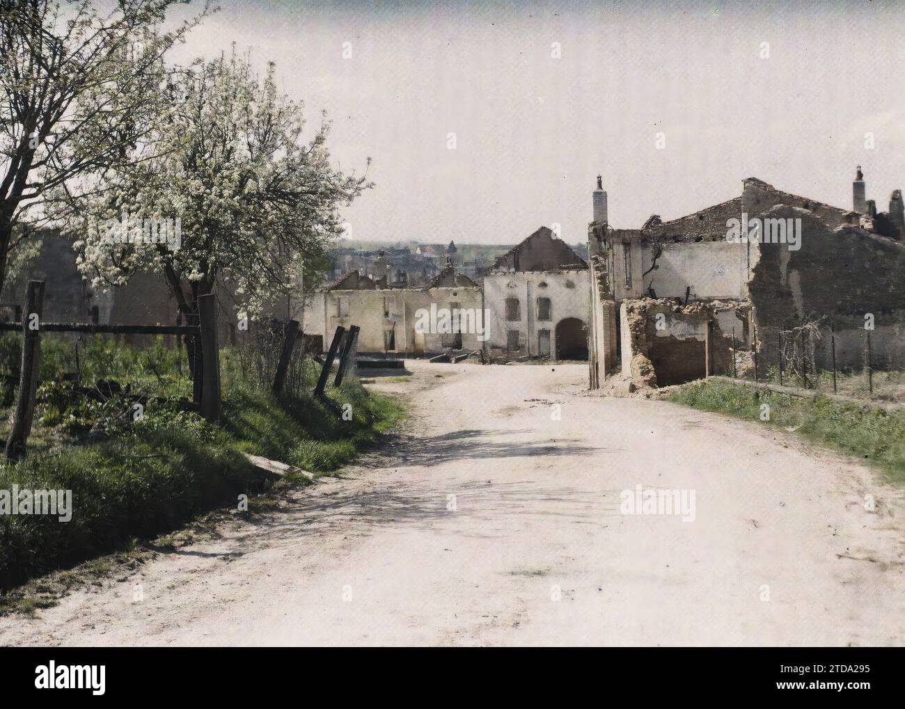 Gerbéviller, Frankreich, Habitat, Architektur, Erster Weltkrieg, Straße