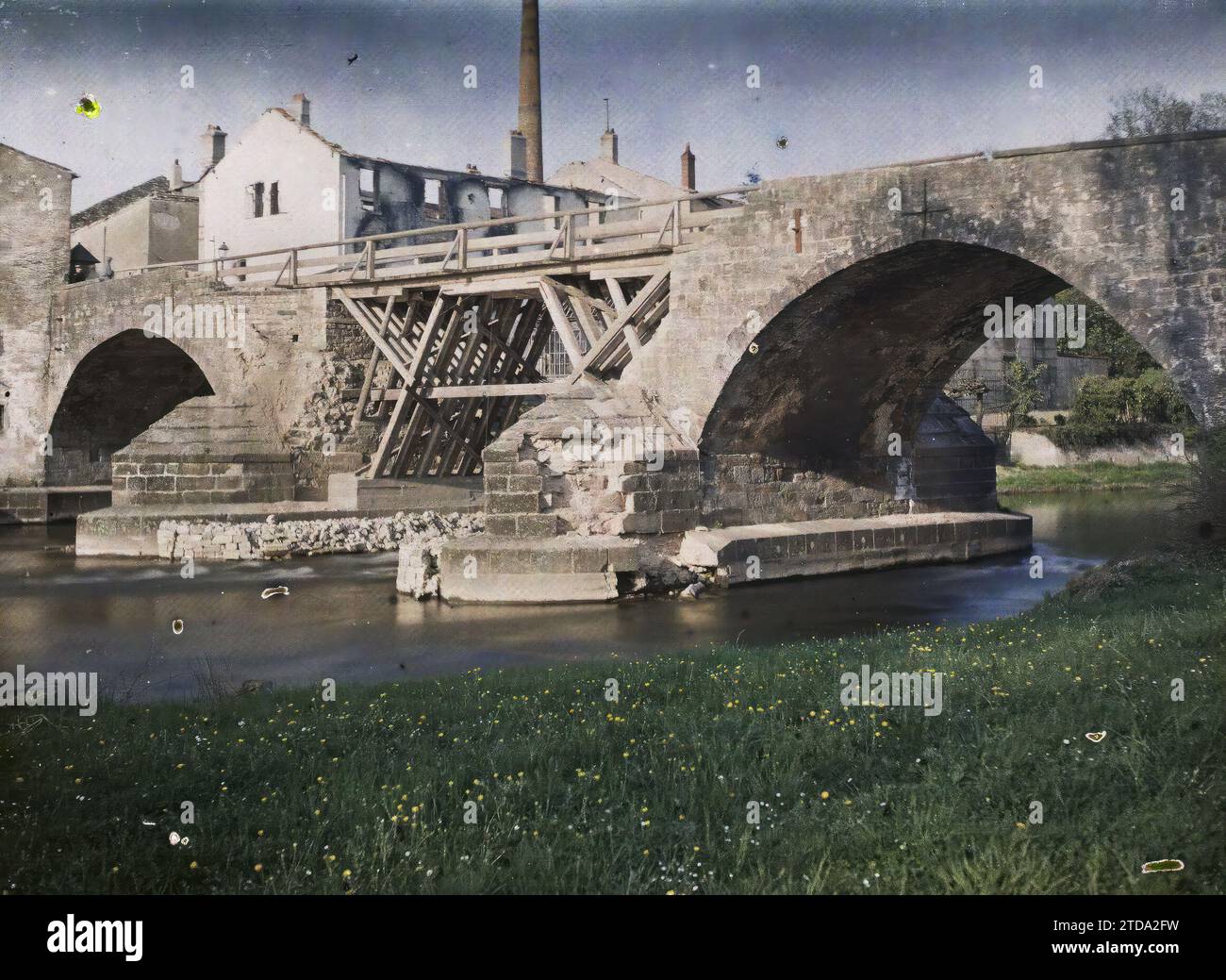 Lunéville, Frankreich, Habitat, Architektur, Erster Weltkrieg, Gerüste