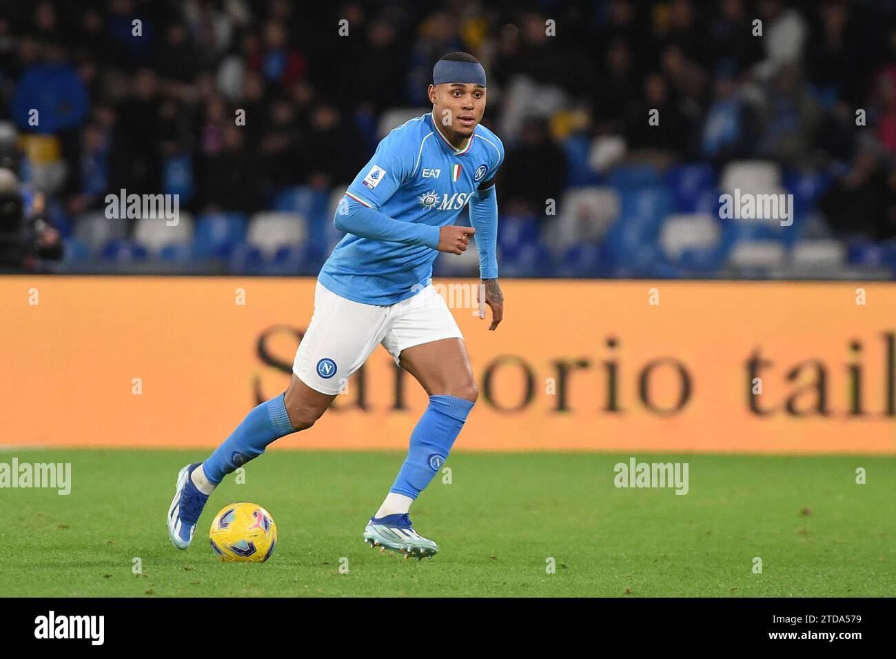 Neapel, Italien. Dezember 2023. Natan vom SSC Napoli während des Spiels der Serie A zwischen SSC Napoli und Cagliari Calcio im Stadio Diego Armando Maradona Neapel Italien am 16. Dezember 2023. Franco Romano/Alamy Live News Stockfoto