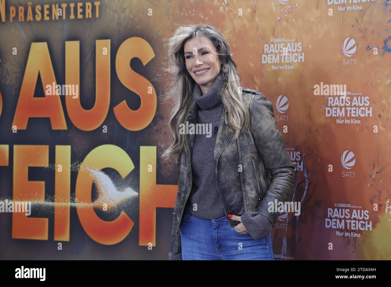 Yasmina Filali , Deutschland, Berlin, ZOO PALAST, Deutschlandpremiere von RAUS aus dem TEICH *** Yasmina Filali , Deutschland, Berlin, ZOO PALAST, Deutsche Premiere von RAUS aus dem TEICH Stockfoto