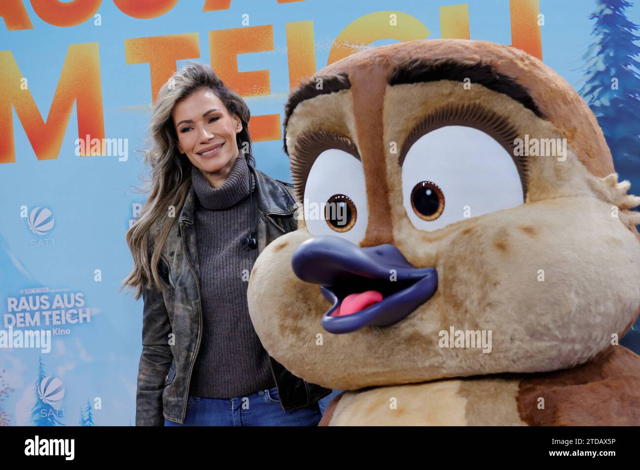 Yasmina Filali , Deutschland, Berlin, ZOO PALAST, Deutschlandpremiere von RAUS aus dem TEICH *** Yasmina Filali , Deutschland, Berlin, ZOO PALAST, Deutsche Premiere von RAUS aus dem TEICH Stockfoto