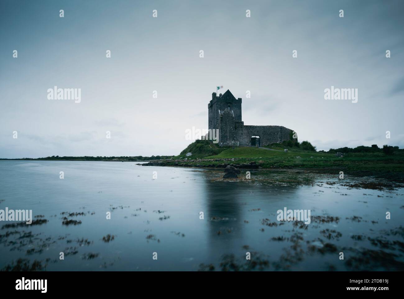 Schloss Dunguaire. Galway. Irland. Stockfoto