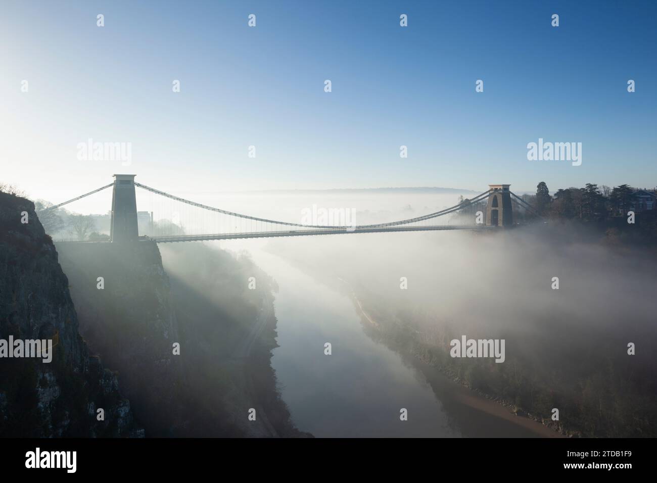 Clifton Suspension Bridge, Bristol. UK. Stockfoto