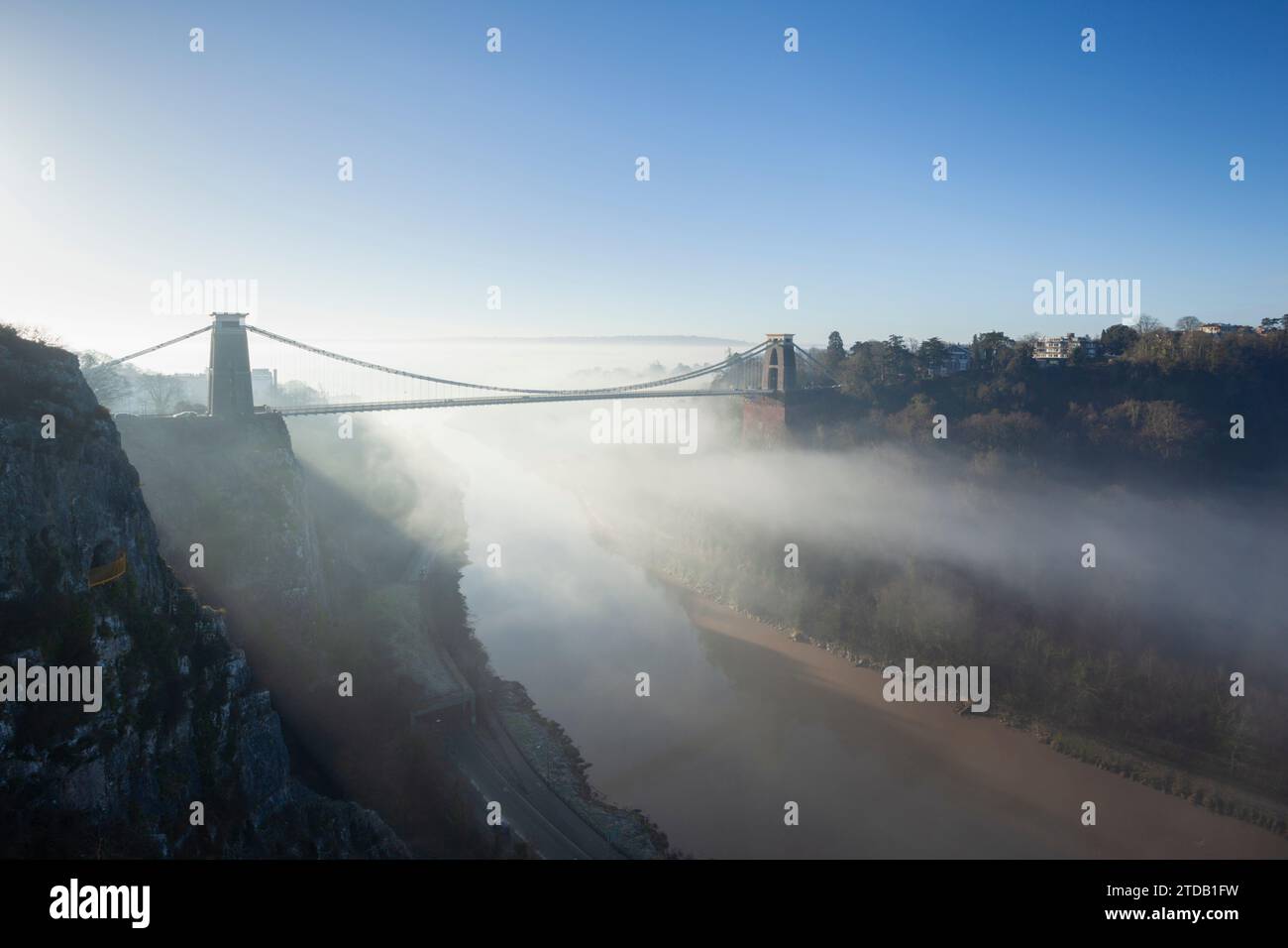 Clifton Suspension Bridge, Bristol. UK. Stockfoto