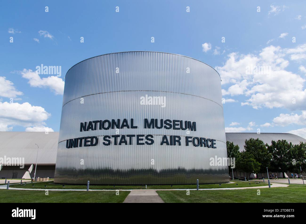 National Museum of the US Air Force USAF Gebäude in dayton, Ohio. Stockfoto