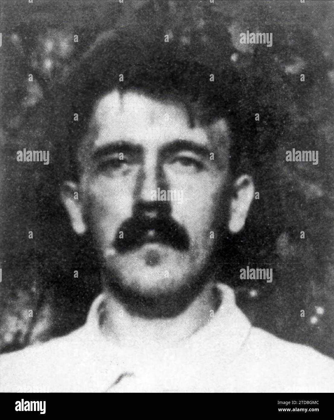 12/31/1929. Hitler taucht auf, bevor er seinen Schnurrbart „a la Charlot“ schneidet, wie damals gesagt wurde. Seine Biographen behaupten, dass er es so gemacht hat, weil seine Nasenbasis zu breit war. Quelle: Album/Archivo ABC Stockfoto