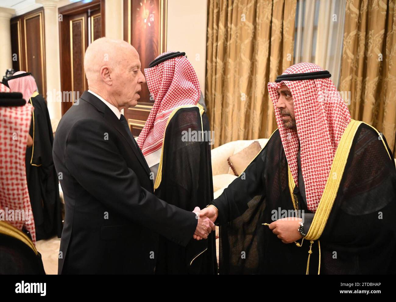 Der tunesische Präsident Kais Saied dankte dem neuen Kuwait-Emir ...