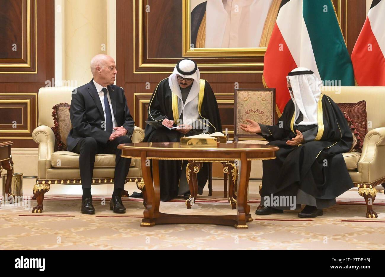 Der tunesische Präsident Kais Saied dankte dem neuen Kuwait-Emir ...