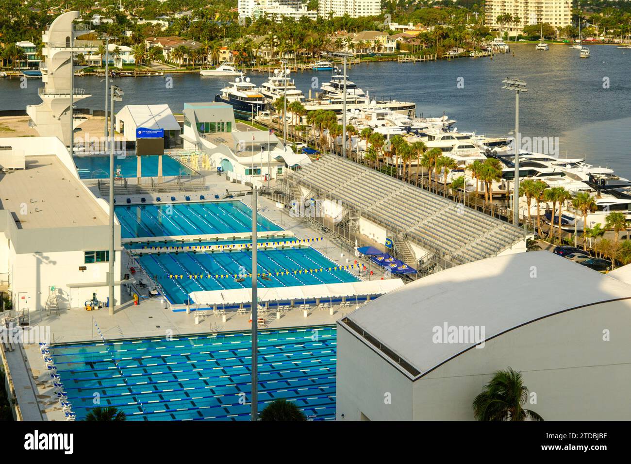 FORT LAUDERDALE, FLORIDA - 1. Dezember 2023: Der Fort Lauderdale