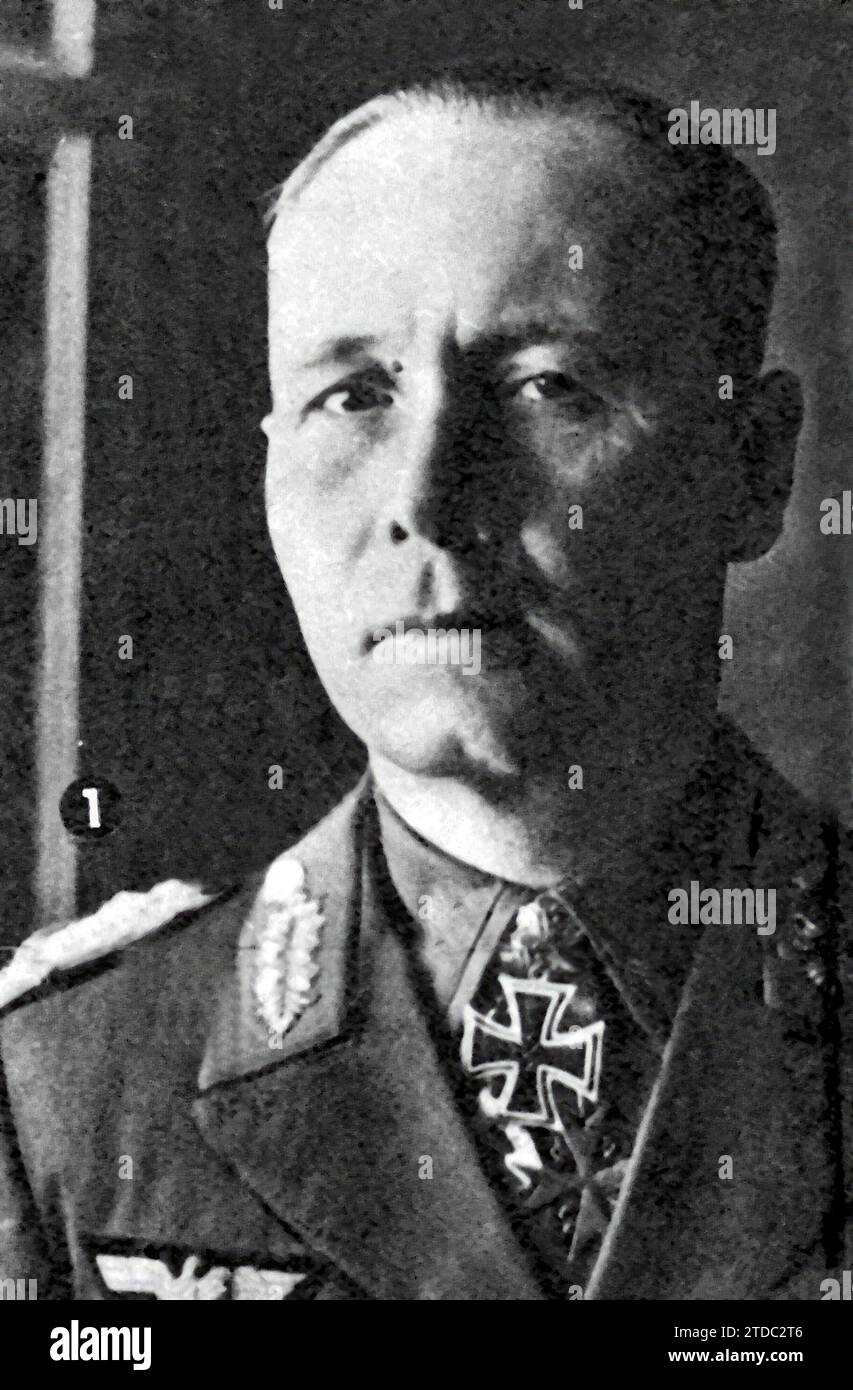 01/01/1942. Erwin Rommel. Quelle: Album/Archivo ABC Stockfoto