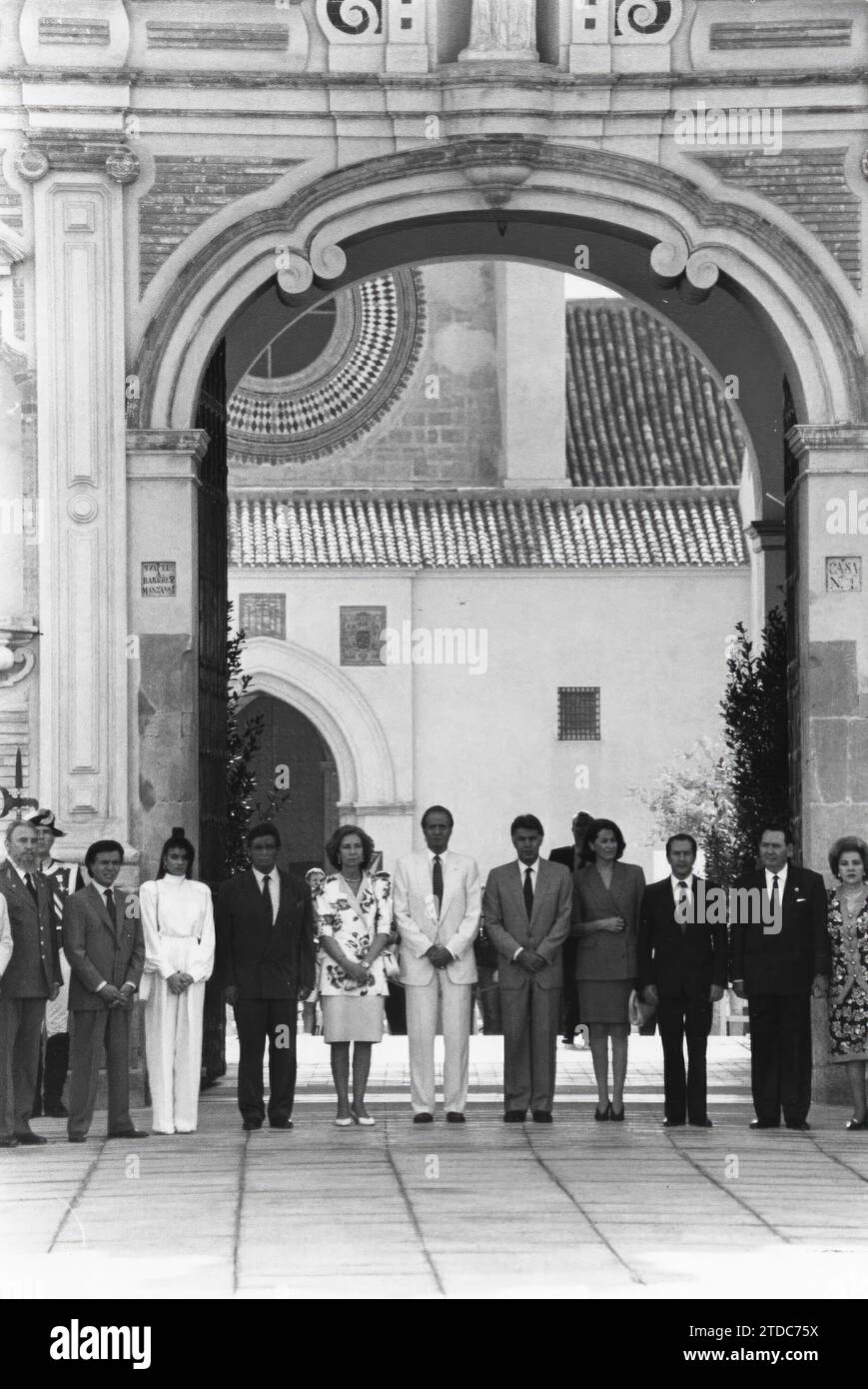 07/25/1992. Iberoamerikanischer Gipfel. Quelle: Album / Archivo ABC / Juan Manuel Serrano Becerra Stockfoto