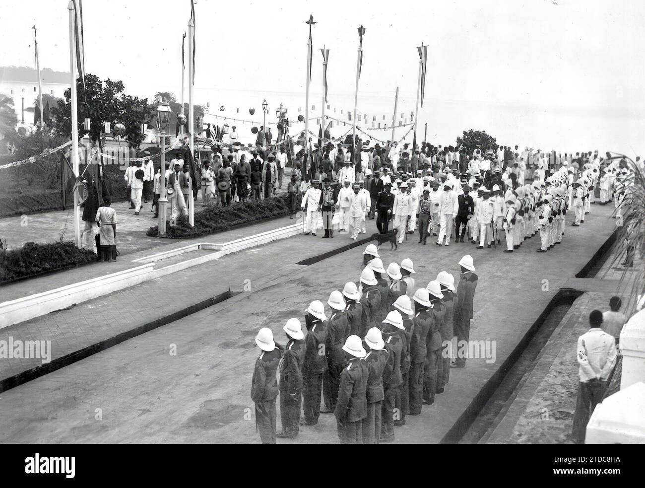 05/31/1908. Festivals in Fernando Poo Santa Isabel. Der