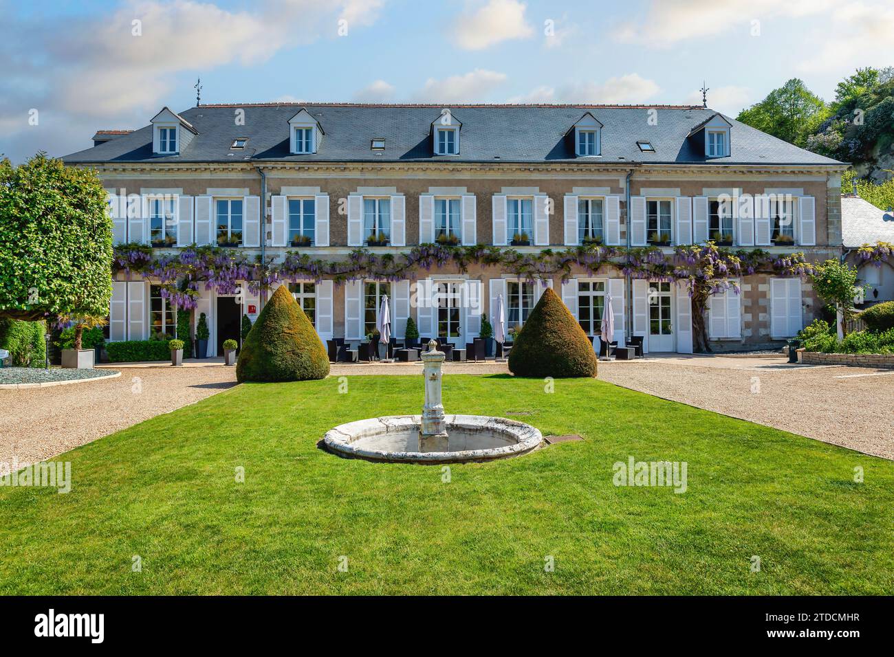 Manoir les Minimes in Amboise, Frankreich Stockfoto