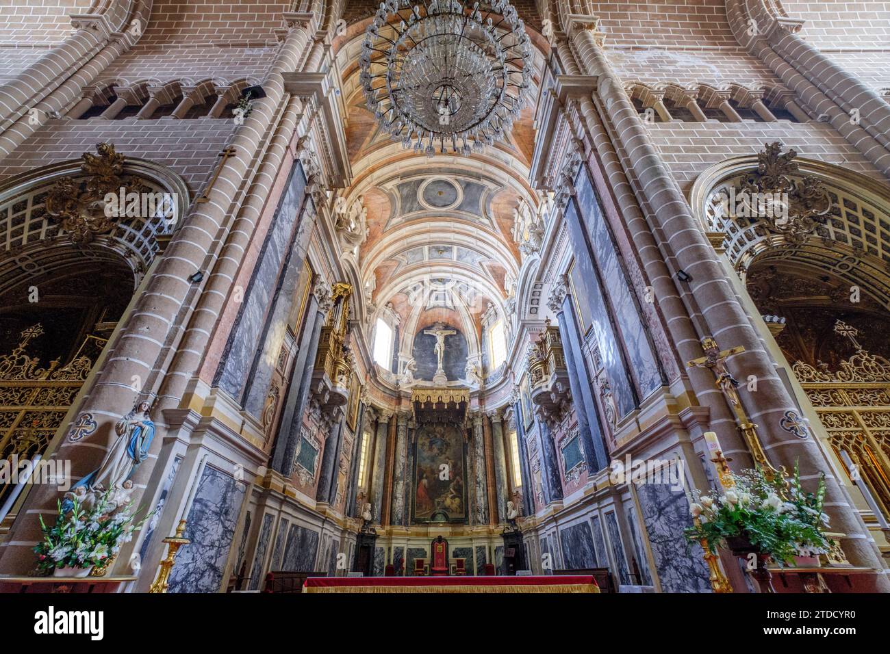 Capela do Santo Cristo, catedral de Évora, Basílica Sé Catedral de Nossa Senhora da Assunção, Évora, Alentejo, Portugal Stockfoto