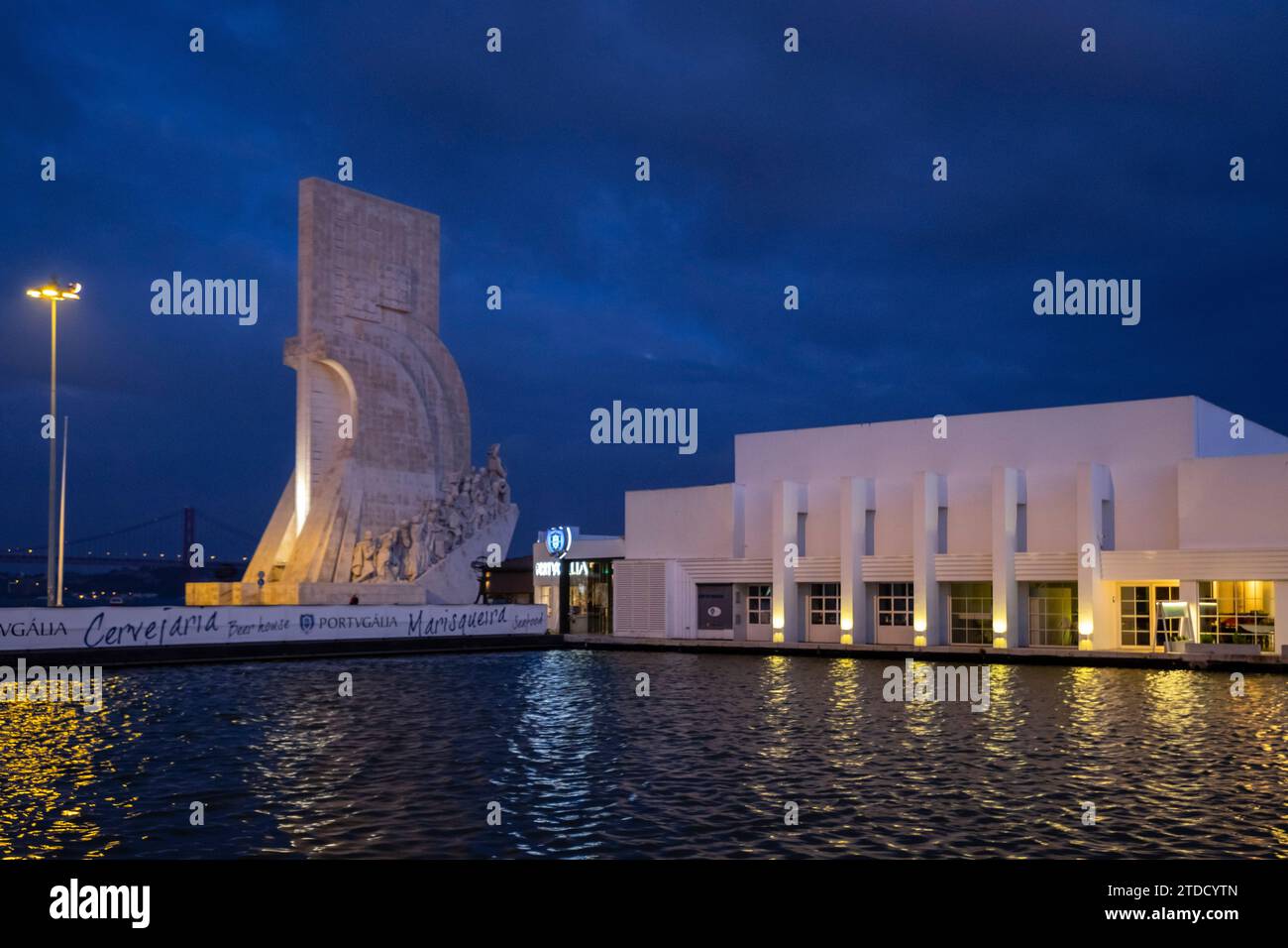 Monumento a los Descubrimientos , -Monumento aos Descobrimentos-, construido en 1960, Belém,Lisboa, Portugal Stockfoto